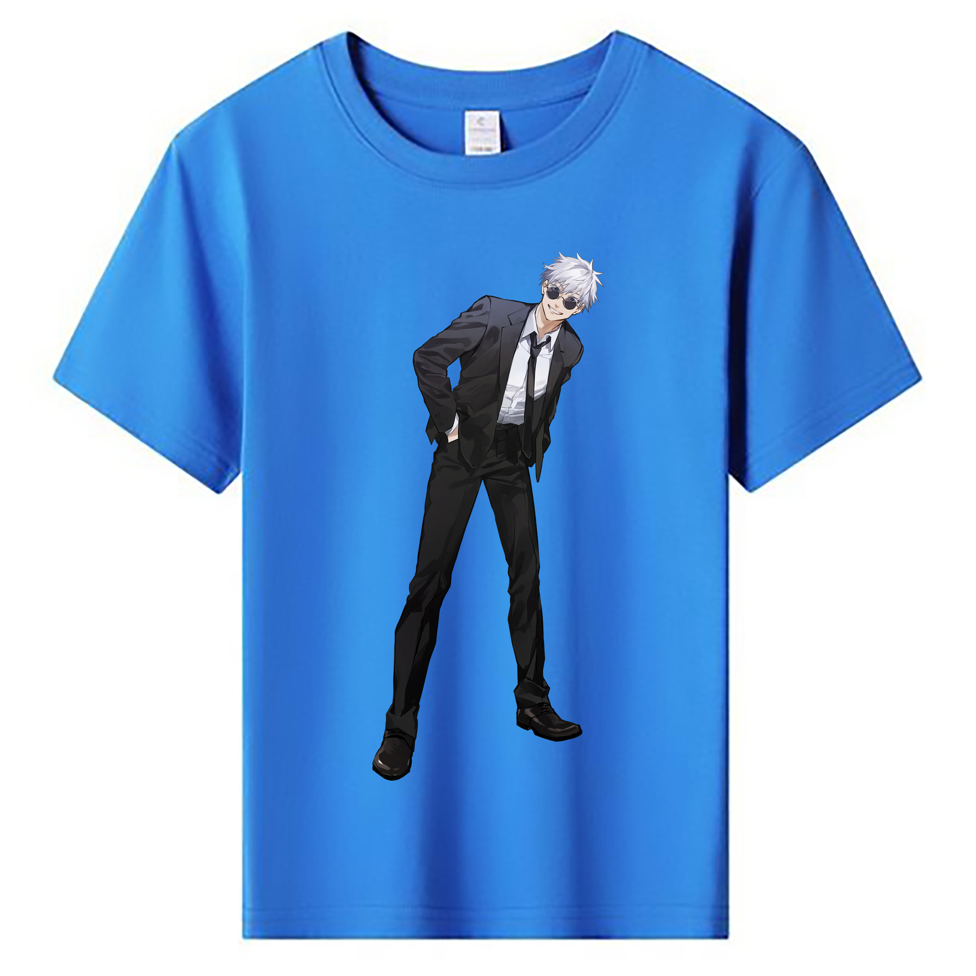 （画像用） 呪術廻戦 Jujutsu Kaisen 綿100％キッズTシャツ（フロントプリント）